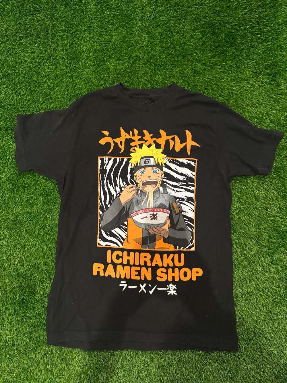 Naruto Shippuden Collection Ichiraku Ramen Shop Black Graphic T-Shirt